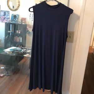 Navy blue dress